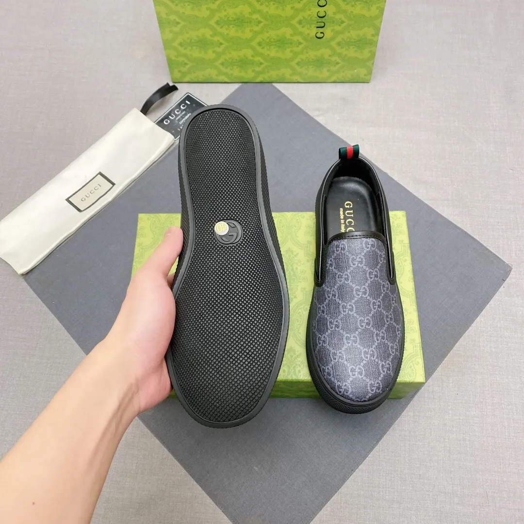 p360 The official website synchronizes the 1:1 replica🇮🇹🇮🇹"GUCCI"🔍🔍for sale at the men's 2025 counter simultaneously, 1:1 large G font, high-end 3D pattern, fashionable and casual, comfortable and breathable personality, the first choice for trendy men, imported sheepskin lining, comfortable, breathable and fashionable Trendy, a must-have for trendy men, soles: Original soles specially provided by the original factory, exclusive movable molded soles are super comfortable, original factory goods, 🔍🔍high quality, you can enter and leave the counter at will, 38-44, (45 can be customized, non-returnable or exchangeable) available from stock, you deserve it No. 005